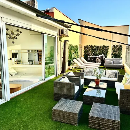 Retiro Park-Roof Top Studio & Huge Terrace-3